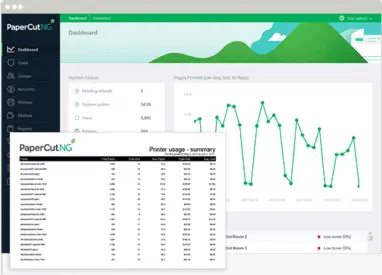 Papercut, Admin Interface Reports, Quality Business & Top Business Solutions