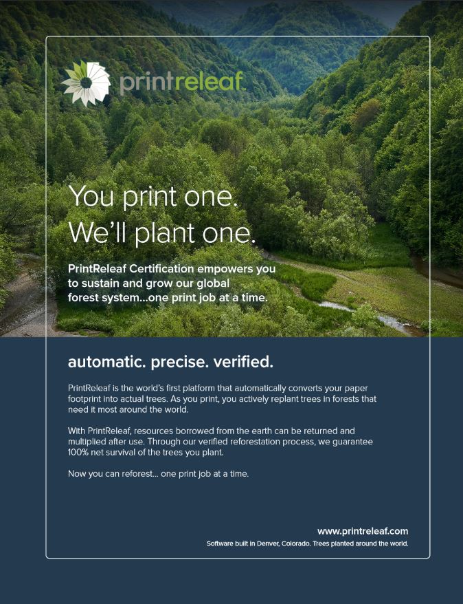 Full Brochure Cover, PrintReleaf, Quality Business & Top Business Solutions