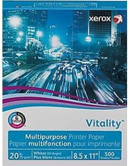 Xerox Paper, multipurpose, Vitality, Quality Business & Top Business Solutions